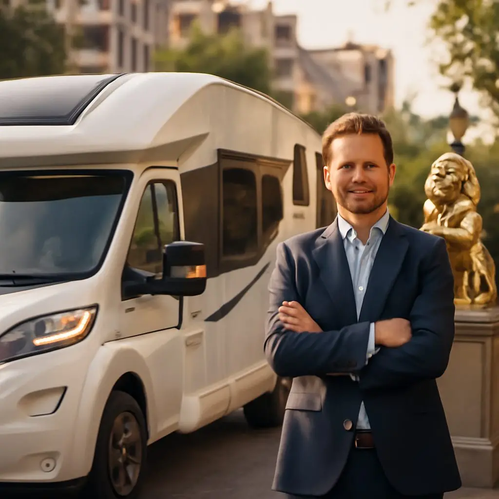 Camper op de zaak voor prive verzekeren bij Finass Verzekert